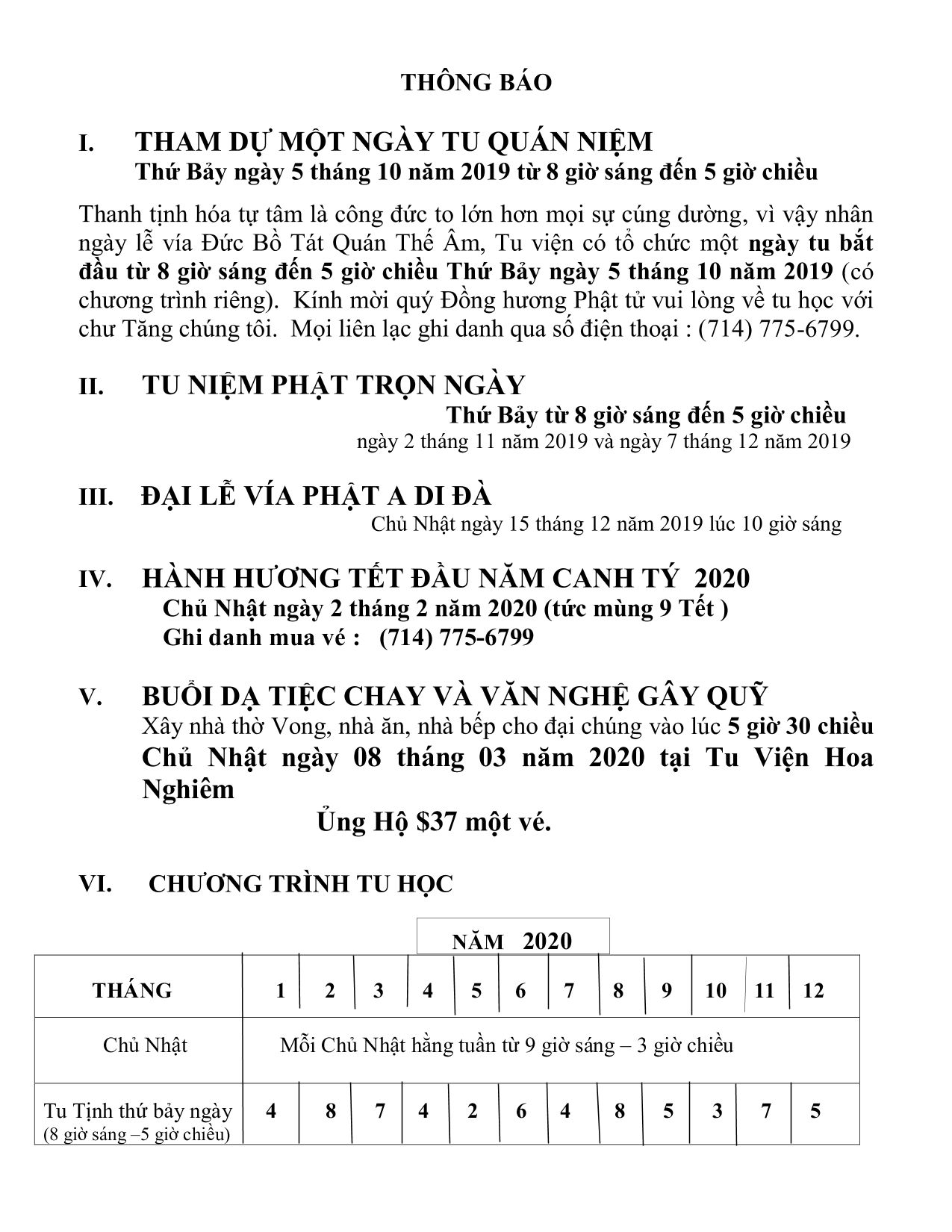 Ngày Tu Và Hành Hương Gây Quỹ image