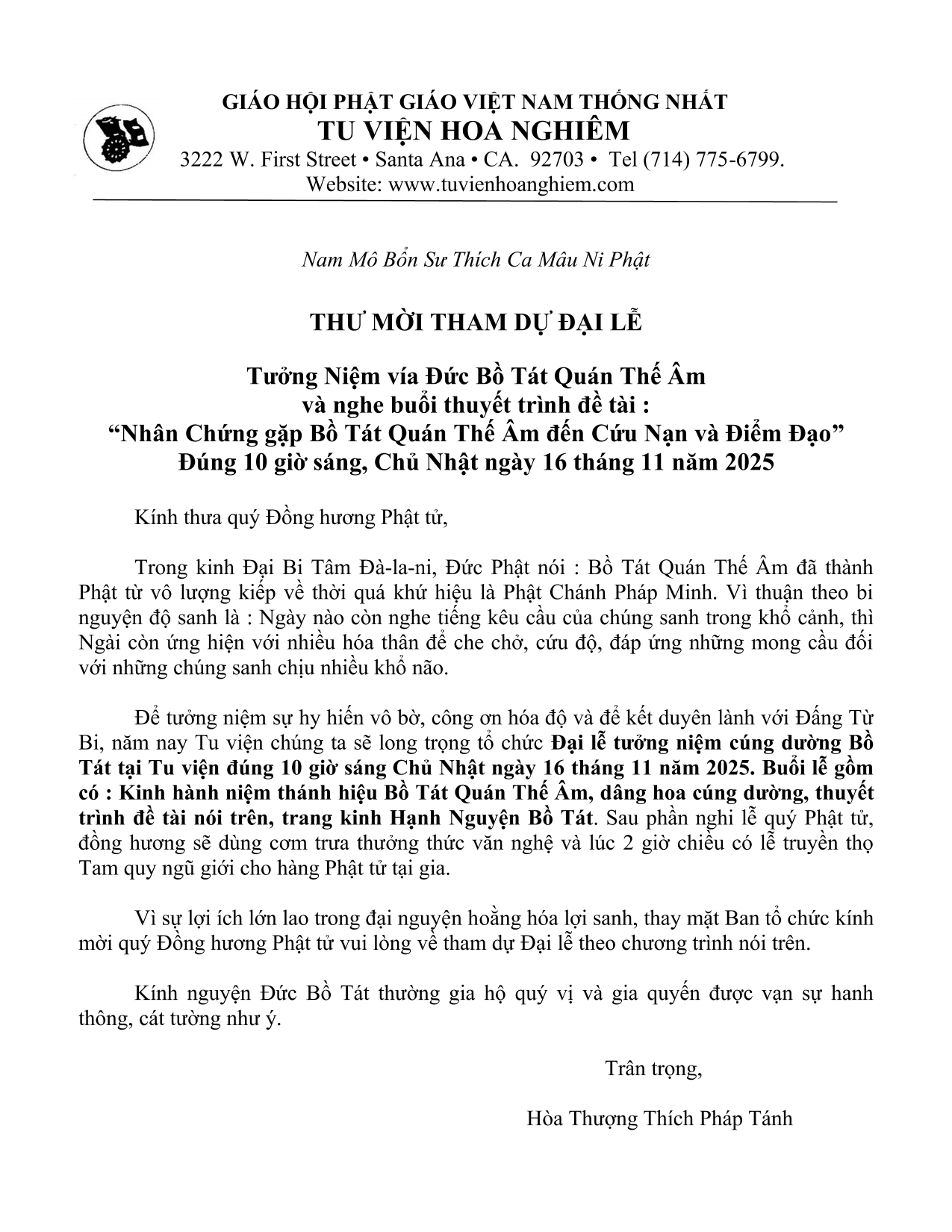 thu moi le quan the am